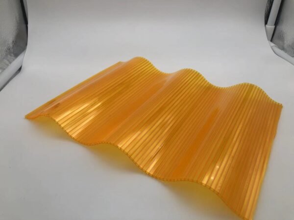 Polycarbonate 2mm 2.5mm 3mm Corrugated hollow Sheet